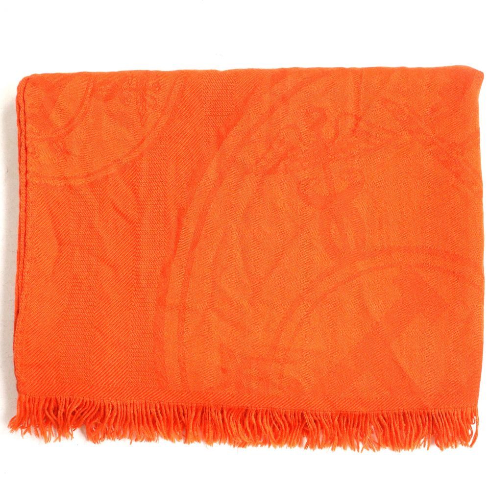 HERMES エルメス - ニューリブリス ストール 衣料品 シルク カシミア