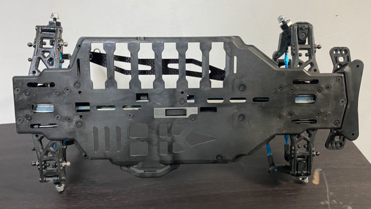 タミヤ ベルトドライブ4WD　TA05 シャーシ　メカ一式オープションパーツ付 タミヤ TA05シャーシ ベルトドライブ4WD オプション多数