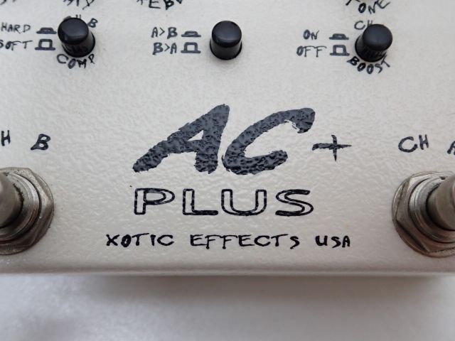 良品 XOTIC AC PLUS エキゾチック ACプラス オーバードライブ