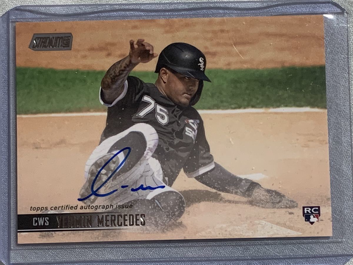 Yermn Mercedes 2021 Topps Stadium Club Rookie Auto 直筆サイン 