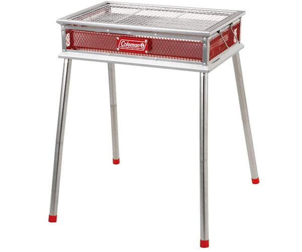 1円開始 未使用訳あり コールマン(Coleman) コンロ クールスパイダーステンレスグリル レッド 3~4人用 170-9367 バーベキュー BBQ