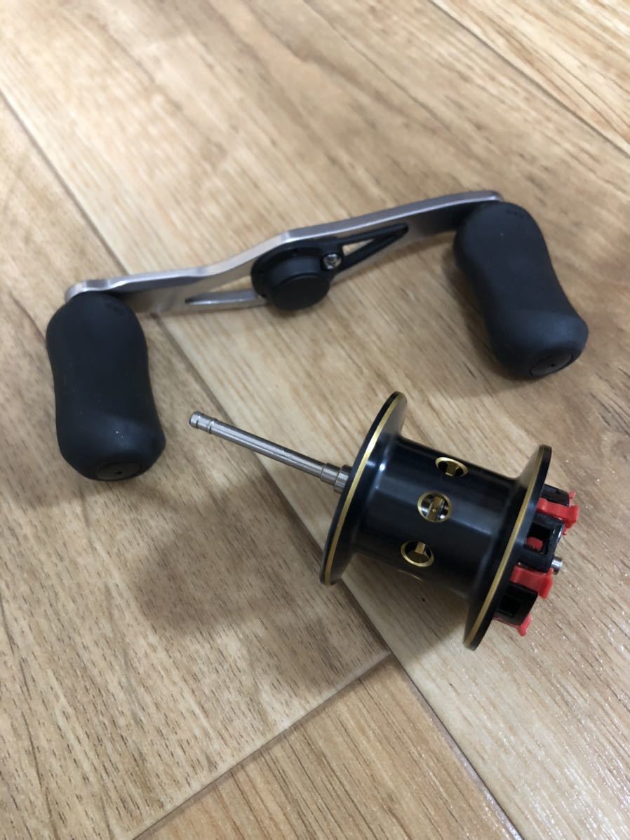 メタニウム 0 HG シマノ 右ハンドル ボディ スプール 説明書付属