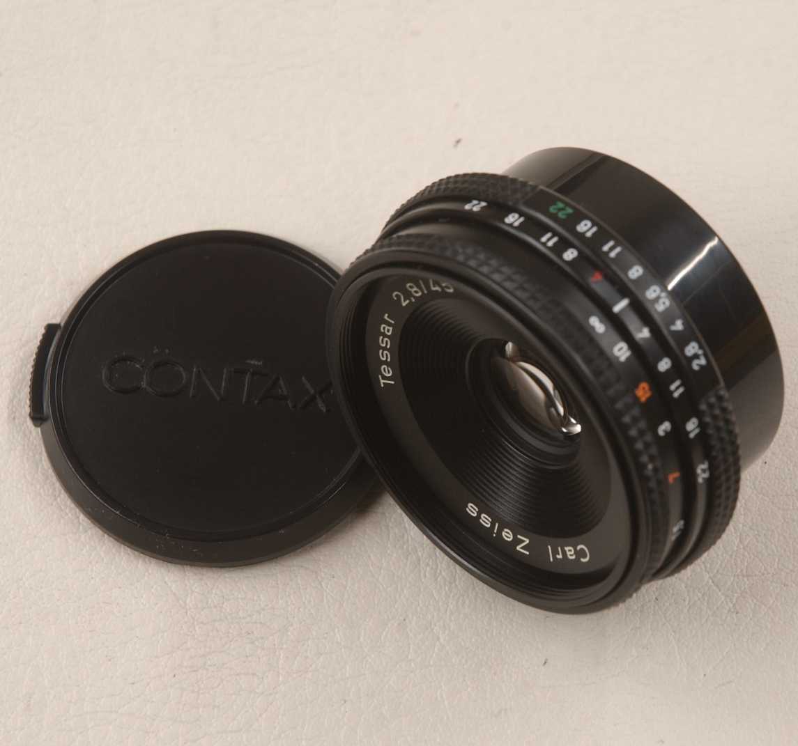 CONTAX Carl Zeiss Tessar 45mm F2.8 2.8/45 T* パンケーキ