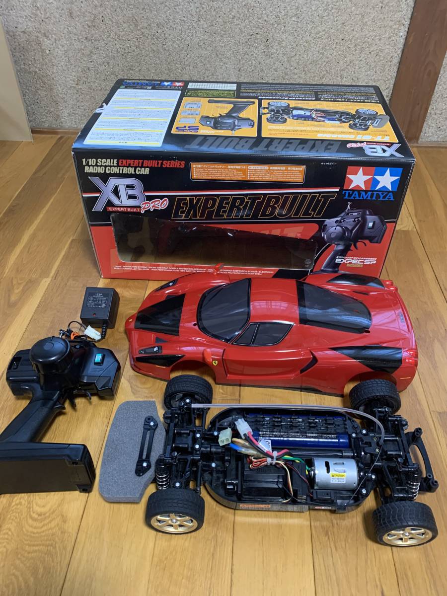 タミヤ 1／10XB エキスパートビルトシリーズ エンツォフェラーリ