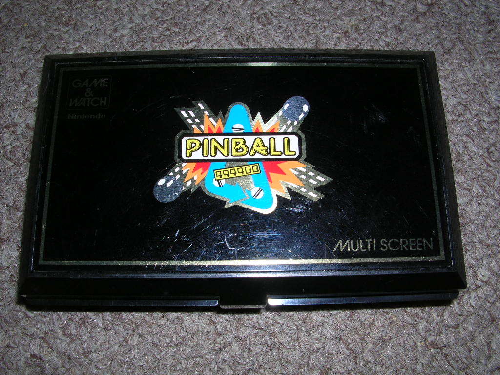 ゲームウォッチ◆任天堂◆ピンボール◆電池蓋無・箱説無①