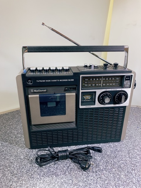 National ナショナル ラジカセ RQ-555 昭和レトロ 美品 【公式通販】
