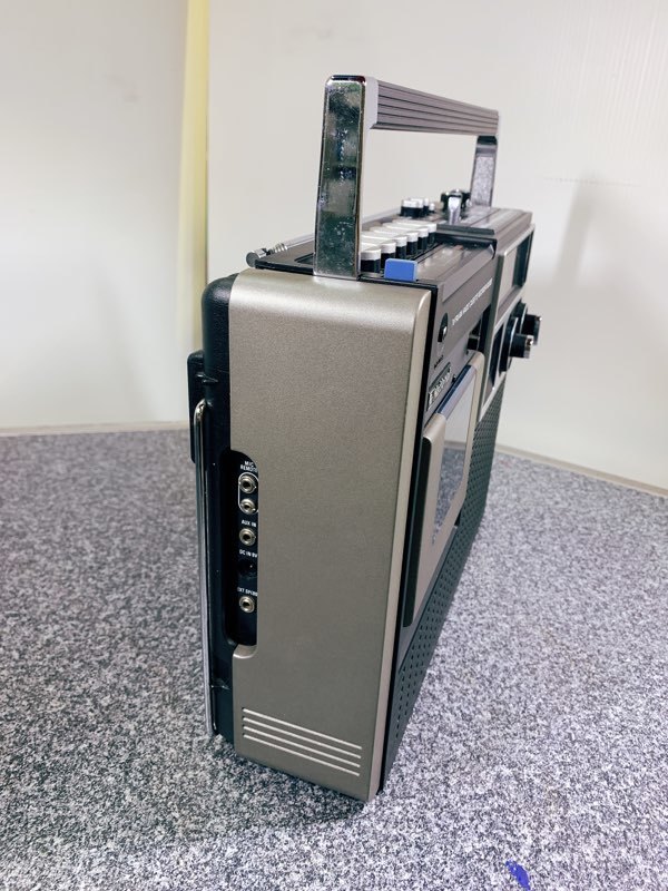 National ラジカセ RQ-555 本体 昭和レトロ National ナショナル ラジカセ RQ-555 昭和レトロ 美品 【公式通販】