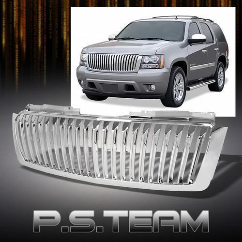 在庫処分特価 2007y～ タホ/サバーバン/アバランチ バーチカルスタイル フロントグリル クロームメッキ