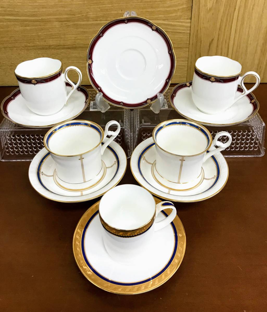 〔MtY470〕洋食器　カップ＆ソーサー　おまとめセット　Noritake・HOYA・NAKAYAMA　中古品　80サイズ