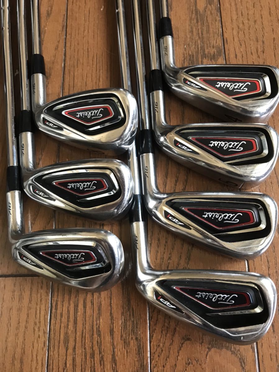 タイトリスト 716 AP1 #4～P 7本 NS950GH(s) 0 AP1 タイトリスト 6本