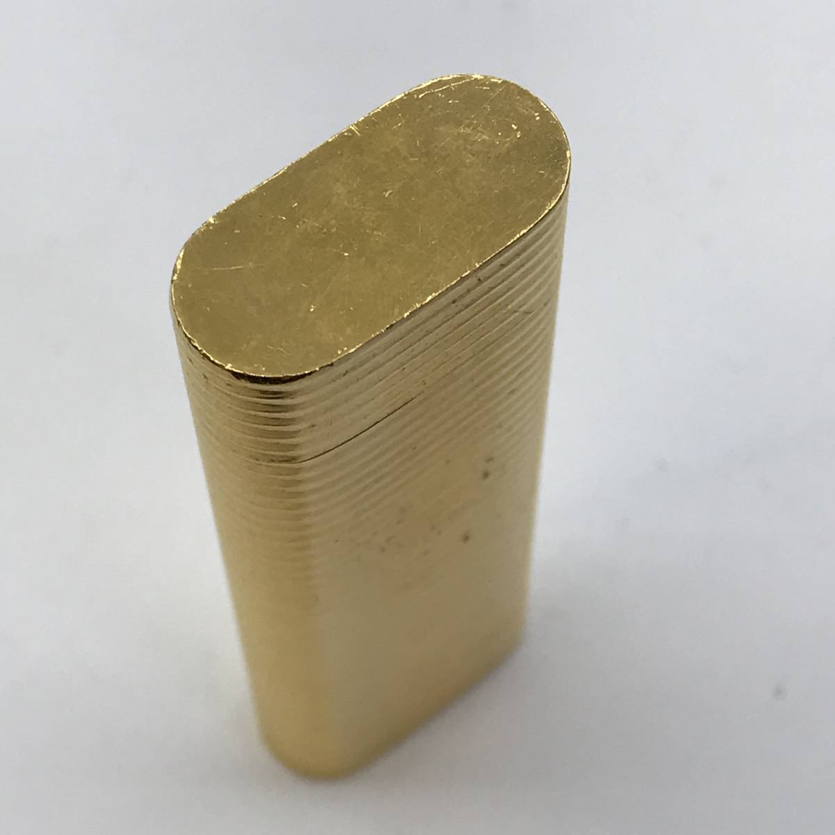 955683】喫煙具 Cartier カルティエ ガスライター ジャンク品 やや傷 