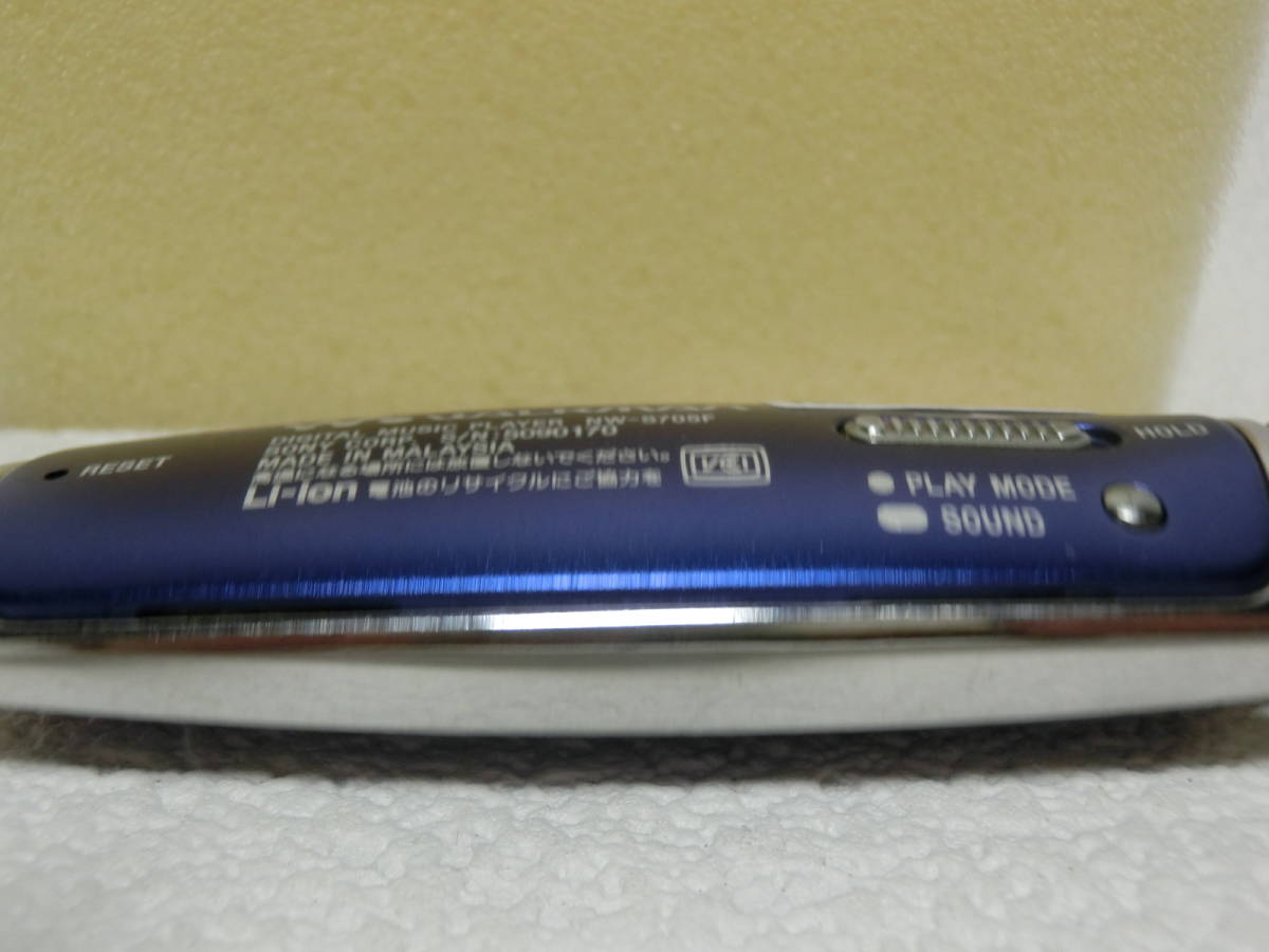 【№6136-i08】中古品：SONY NW-S705F デジタルウォークマン （動作品）