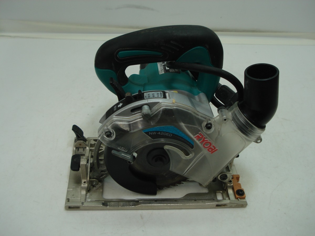 リョービ 電子集じん丸ノコ : RYOBI NW-420EDの中古 中古C傷汚れ 2026