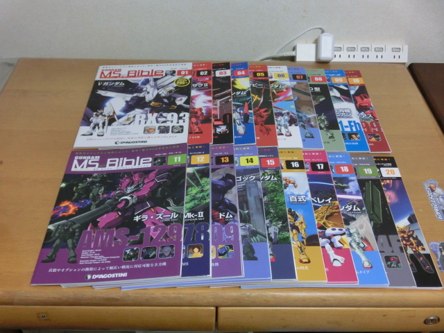 ディアゴスティーニ 週刊 ガンダム・モビルスーツ・バイブル 創刊号