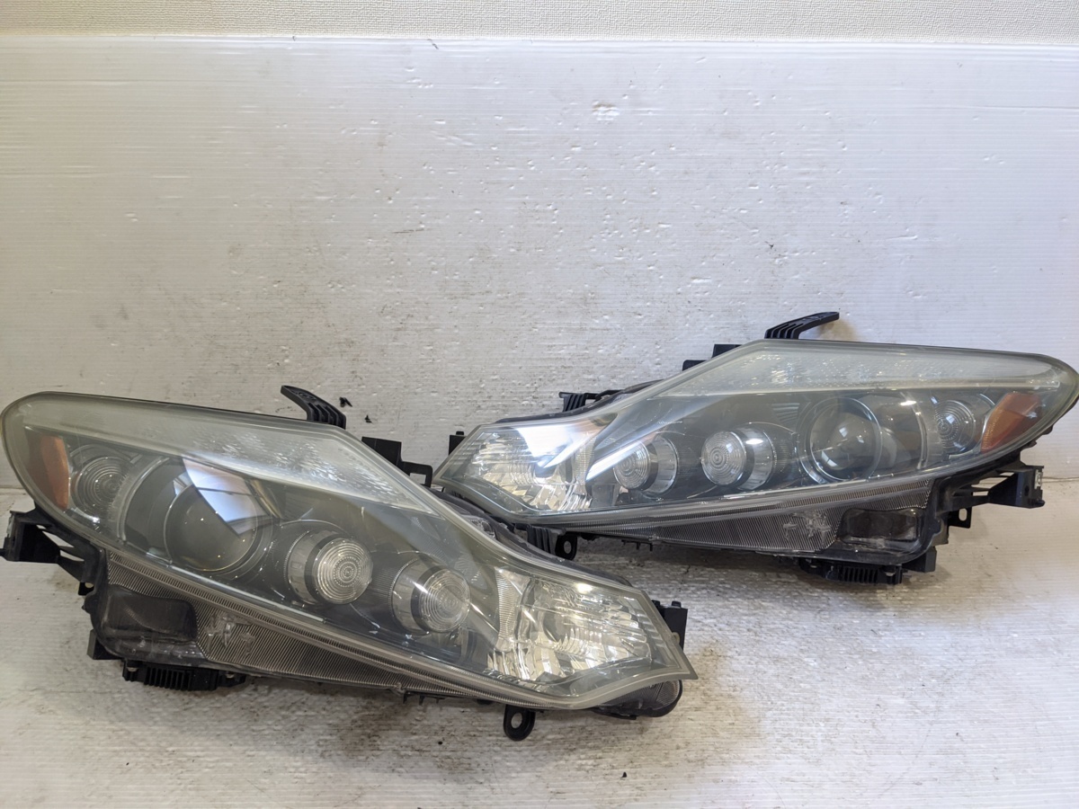 ☆ ムラーノ Z51 HID 100-63958 刻印R1 前期 ヘッドライト 左右 ☆0607