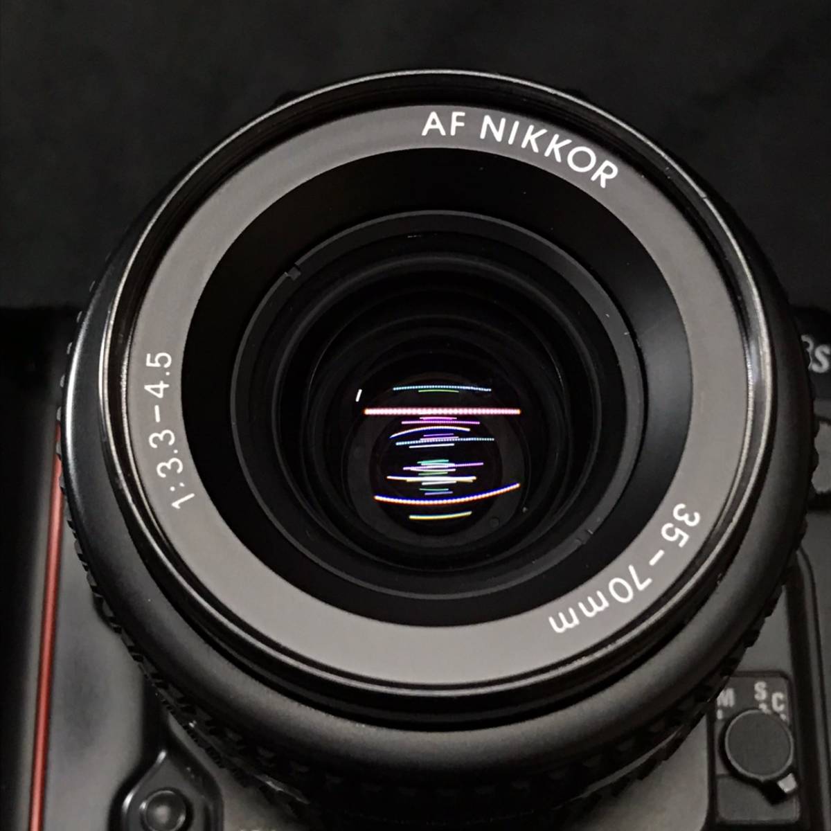 人気セール， 送料無料 AS0726-52 NIKON AF N 8008 S AF NIKKOR 35-70mm 3.3-4.5 ニコン カメラ 60サイズ