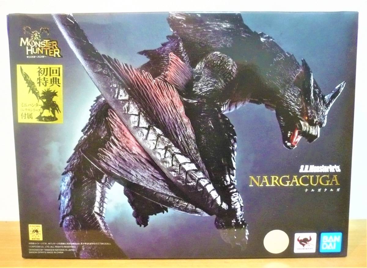 S.H.MonsterArts ナルガクルガ 初回特典付属 「モンスターハンター