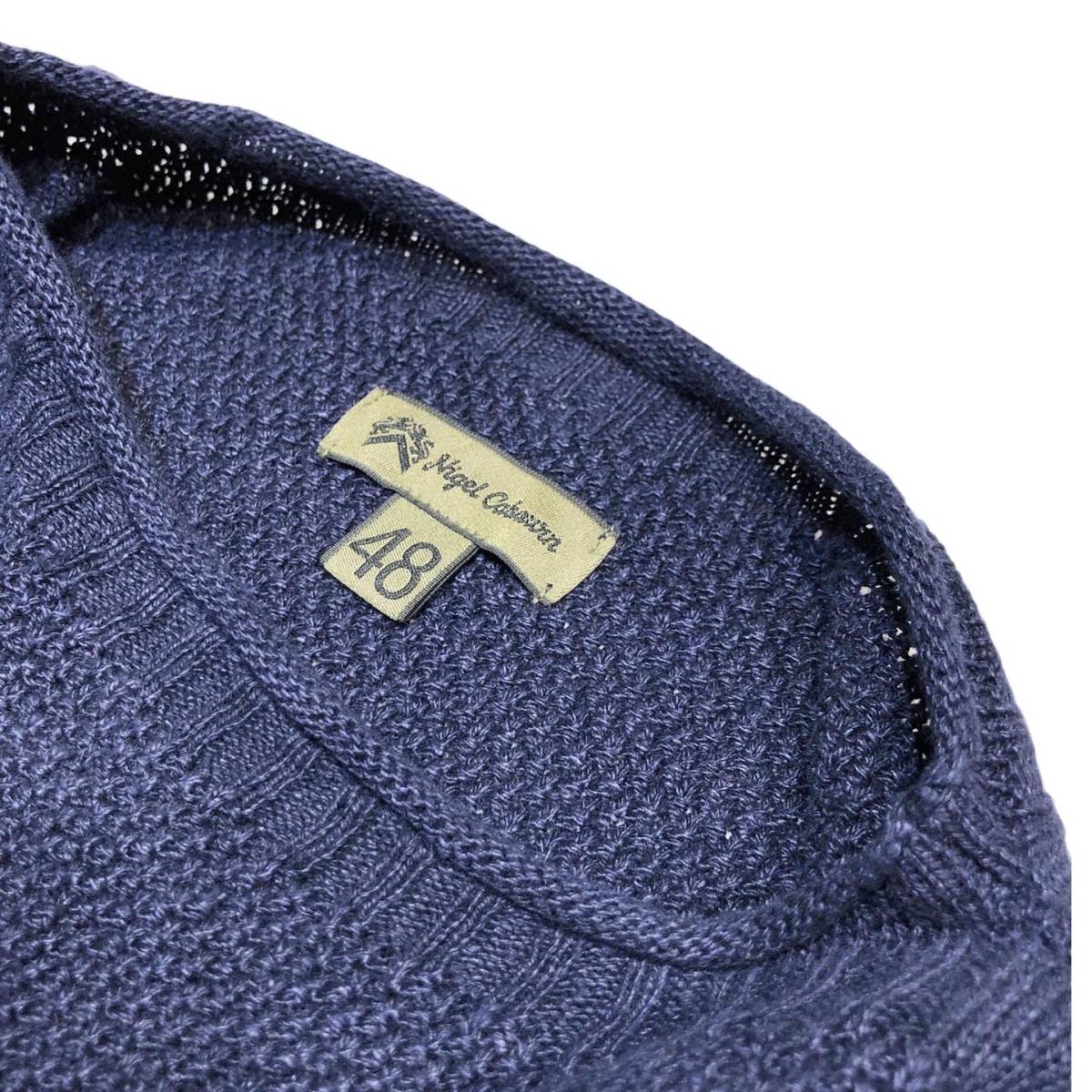 Nigel Cabourn JERSEY KNIT FRENCH LINEN ジャージーニット フランス 