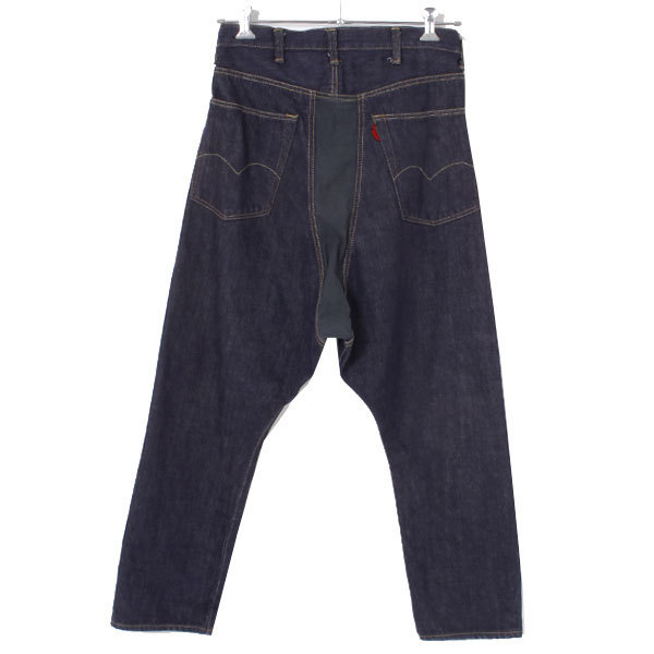 SASQUATCHfabrix. 切り替えサルエルデニムパンツ sizeM インディゴ 