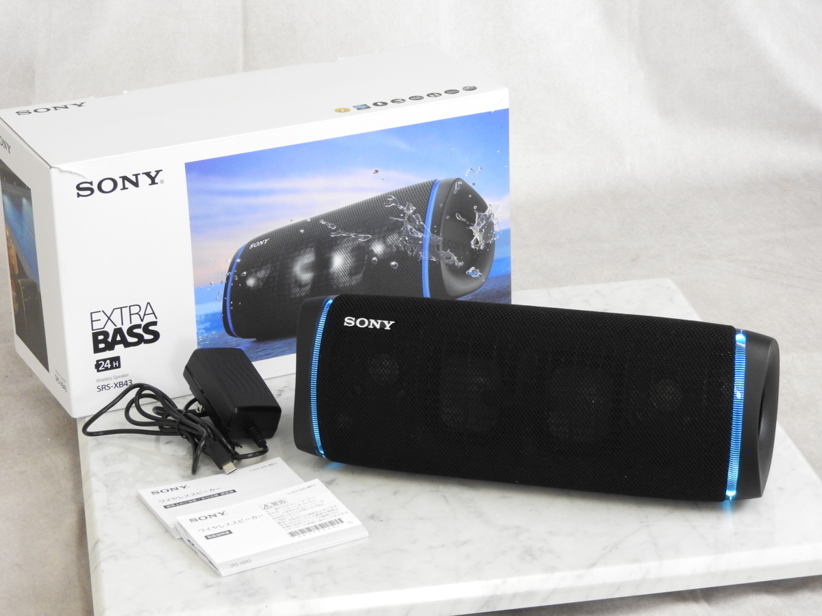 限定SALE，定番人気 ソニー SONY ワイヤレス スピーカー SRS-XB43(スピーカー本体)｜売買されたオークション情報、yahooの商品情報をアーカイブ公開 - オークファン ソニー