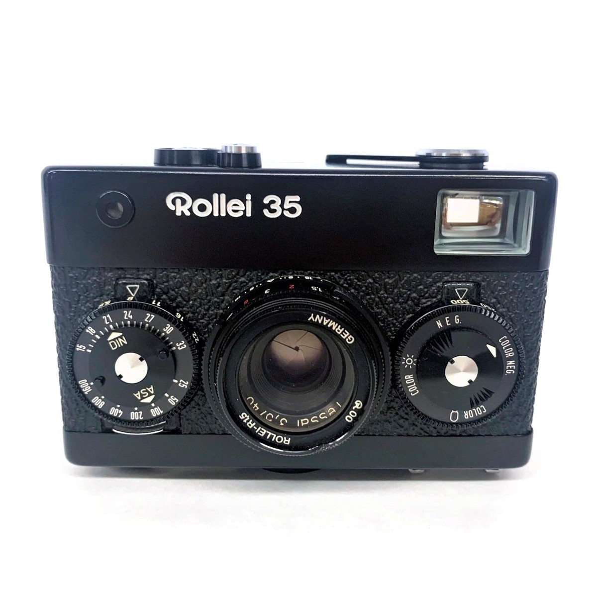Rollei 35 Noir Avec Tessar 3.5/40mm #3418077 Singapour | UK