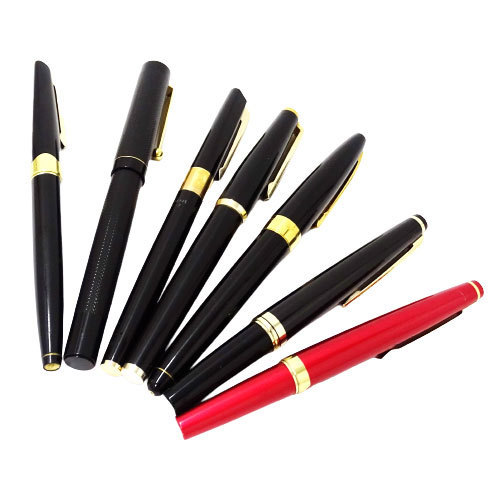 1円～ パイロット/ プラチナ ペン先18K(750)×2 14K(585)×3 万年筆 筆記用具 文房具 ジャンク品 おまとめ7点（v0063373200）