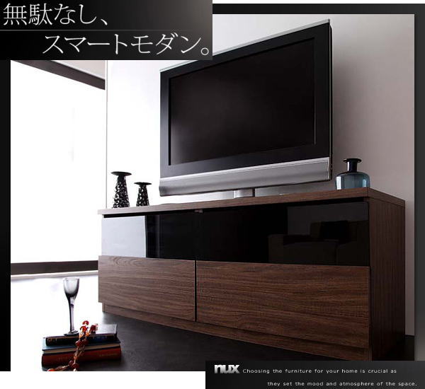 ■nux Dセット[テレビボード×2個] シンプルモダンリビング
