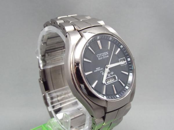 ☆ CITIZEN アテッサ H106-T010407 エコドライブ 黒 メンズ