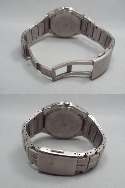 CITIZEN アテッサ H106-T010407 エコ・ドライブ ☆ CITIZEN アテッサ H106-T010407 エコドライブ 黒 メンズ