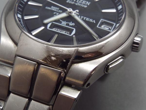 ☆ CITIZEN アテッサ H106-T010407 エコドライブ 黒 メンズ