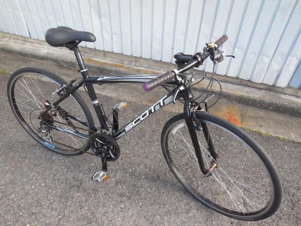 中古 クロスバイク SCOTT(スコット） SPORTSTER P6 ブラック(Mサイズ 