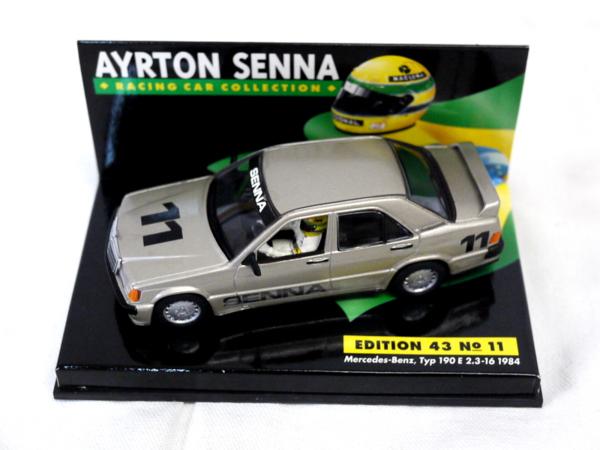 1/43スケール ミニカー アイルトン・セナ 開封品V175 【公式通販】