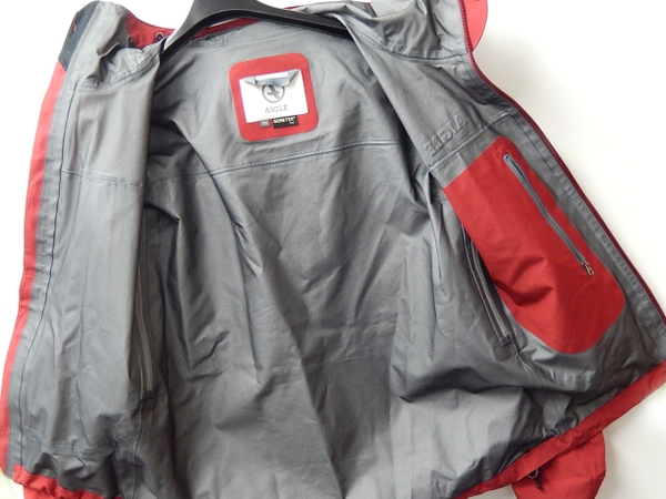中古 エーグル ゴアテックス ナイロン アウター レッド Y1177387