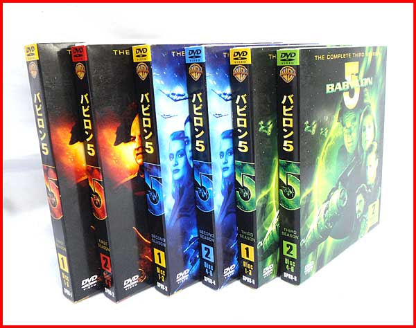 質TOP8海外ドラマDVD祭◆バビロン5 シーズン1～3 DVD18枚組