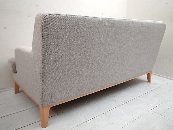 851 超美品 Francfrancフランフラン ボルケ2人掛けソファ