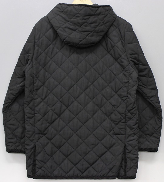 ak2788/エヴィス フード付きキルティングジャケット EVISU