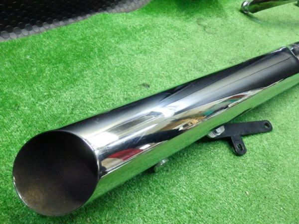 シャドウ400 NC34 KENTEC 2in1 ローライダー マフラー【L862 