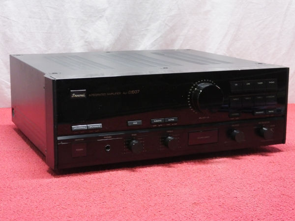 SANSUI プリメインアンプ AU-a607 動作品 SANSUI サンスイ プリメイン