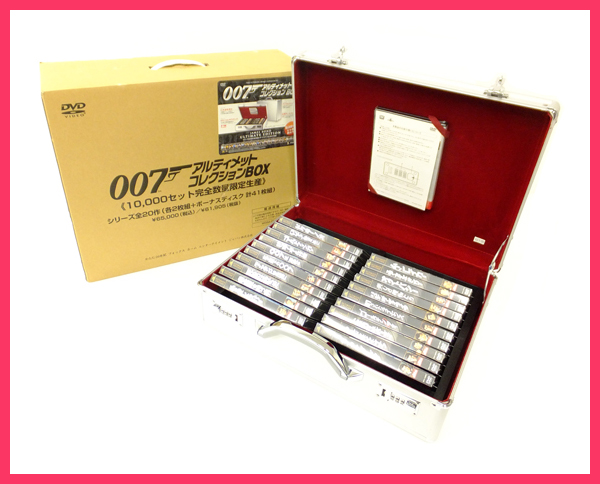 007アルティメットコレクションBOX DVD全20作 限定品[J0128i*同] 007