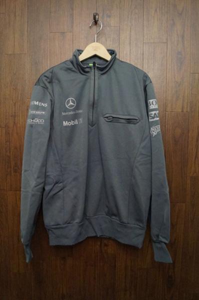 4/HUGO BOSS製/メルセデスベンツ/プルオーバージャケット/灰/L
