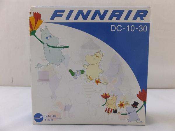 開封DRAGON WINGS 1/400 finnair DC-10-30 ムーミンカラー[梱0.1 1⁄400
