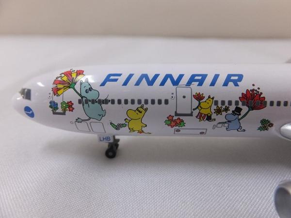 FINNAIR DC-10-30 ムーミンデザイン 1/400 開封DRAGON WINGS 1/400 finnair DC-10-30 ムーミンカラー[梱0.1 1⁄400