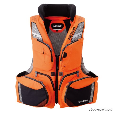 在庫処分！シマノ　ネクサス　VF-121K　オレンジ　L　新品！