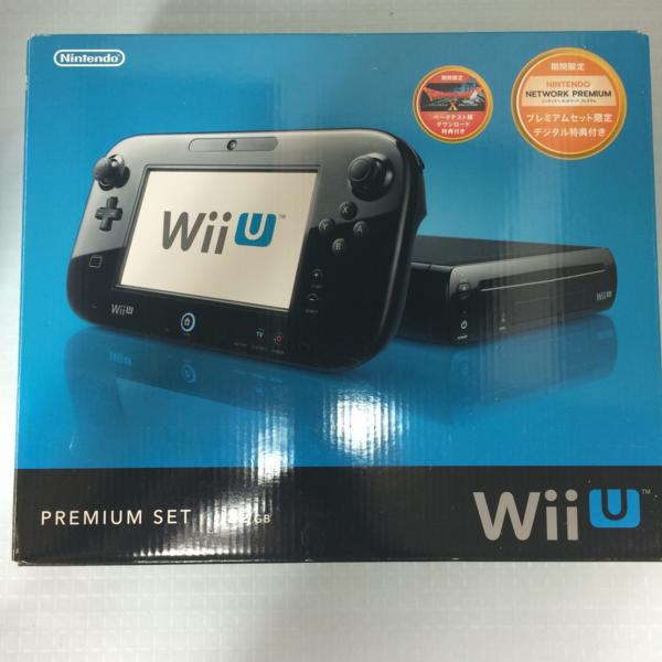 ●動作品 Nintendo Wii U プレミアムセット クロ