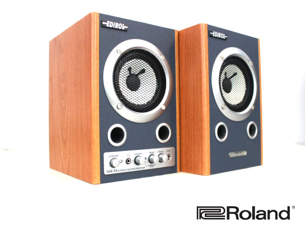 中古 スピーカー Roland ローランド MA-7A オーディオ[r+]60886