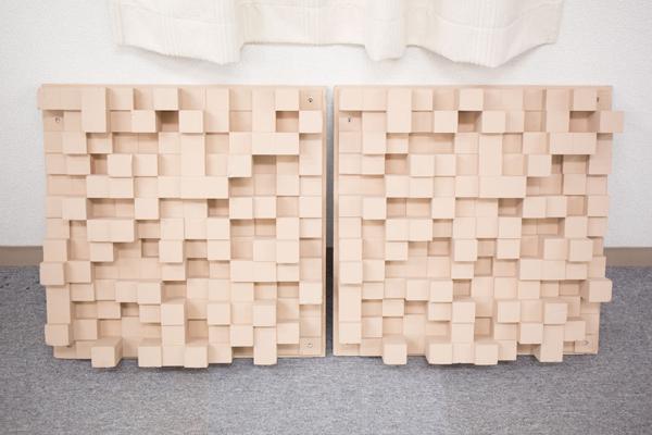 ◇QRD Skyline 音響拡散パネル 600×600×110 2個セット(オーディオ機器  