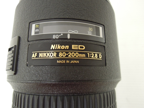 AF 80-200mm Nikon ED NIKKOR ニコン F2.8D Zoom-Nikkor Lens Nikkor