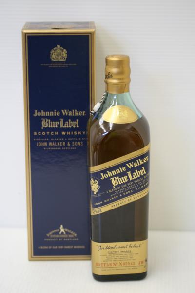29【古酒】14★ジョニーウォーカー ブルーラベル青 750ｍｌ 43度