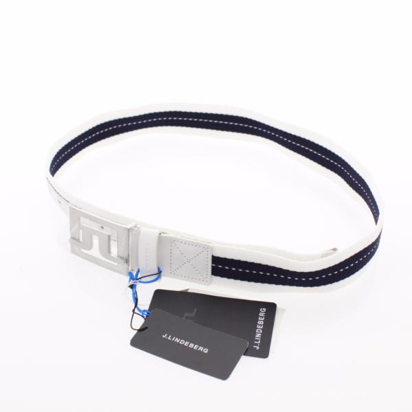 ★ ジェイリンドバーグ ベルト 95 白 牛革 新品 未使用 ホワイト