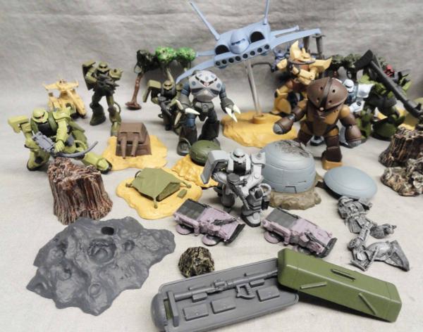 GSIGHT ジーサイト 1/350 沢山セット2 ジオン軍 ガンダム(機動戦士